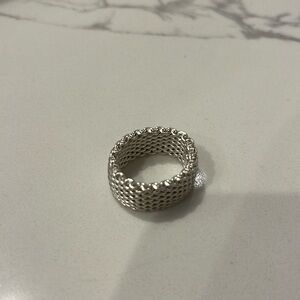 Tiffany mesh ring perfect condition size 7